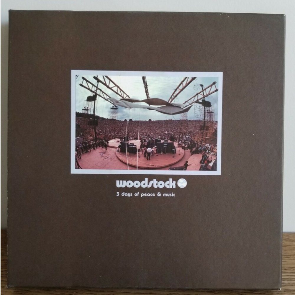 WOODSTOCK "3 Days of Peace & Music" 2009 40TH ANNIVERSARY 5 LP VINYL BOX SET